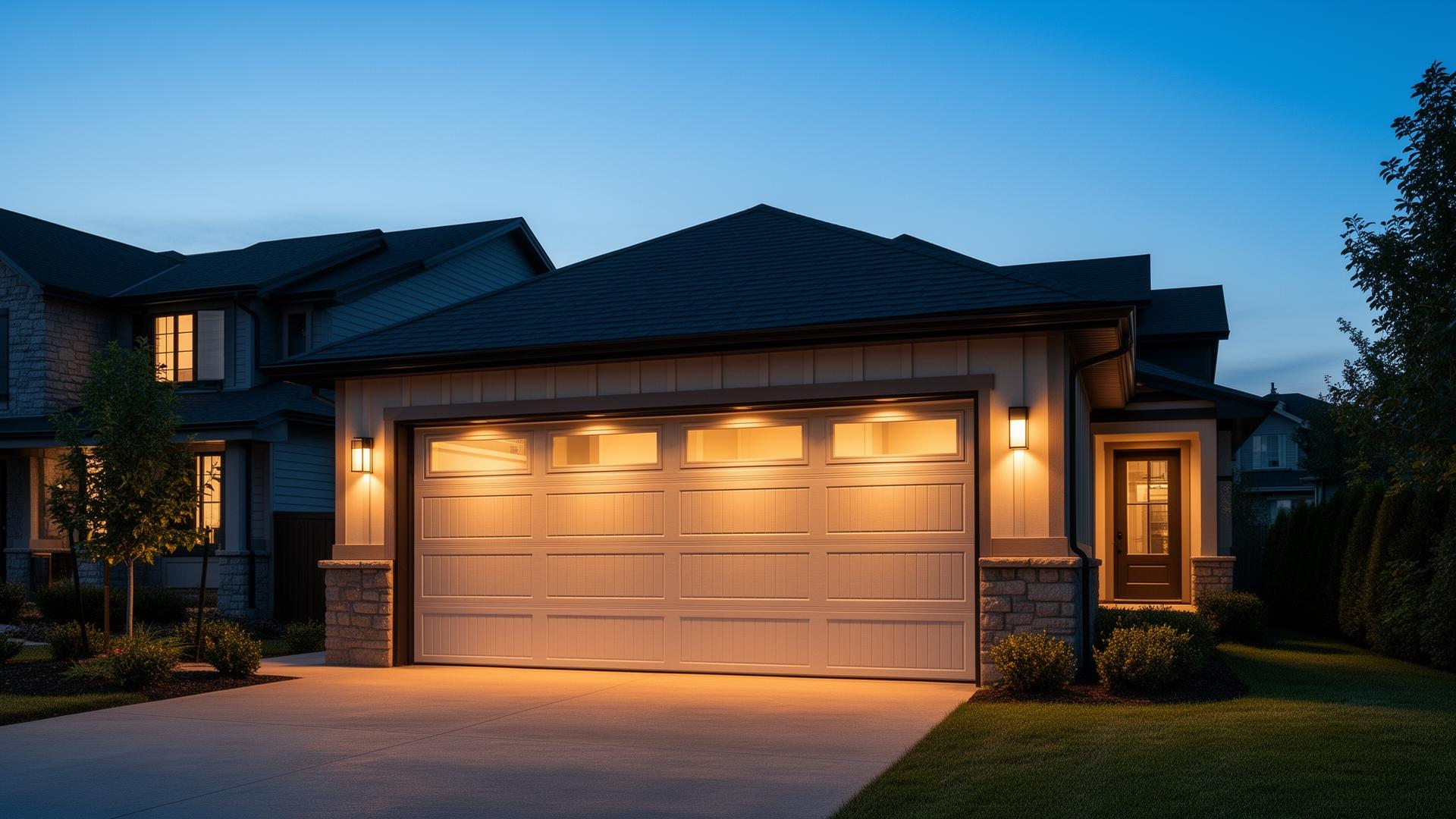 Professional garage door installation
